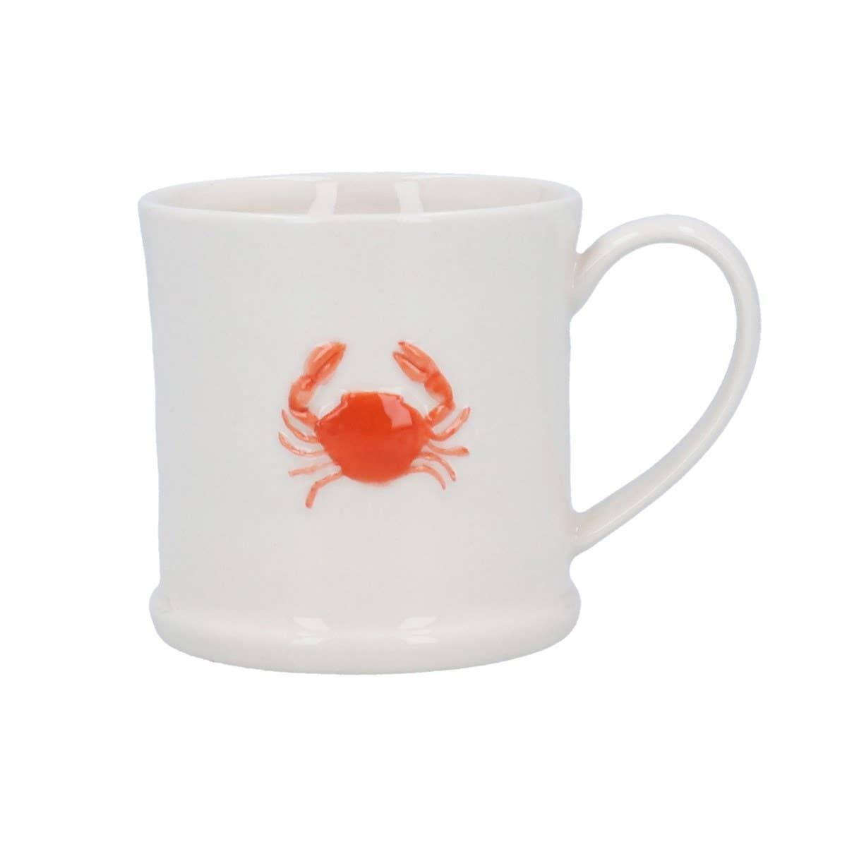 Mini-mug en grès avec motif de crabe