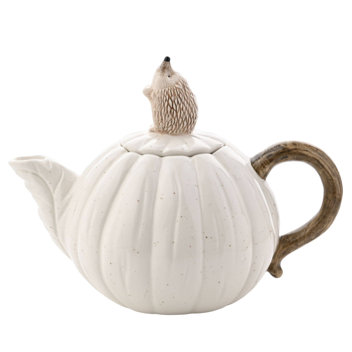 Théière Citrouille avec Hérisson
