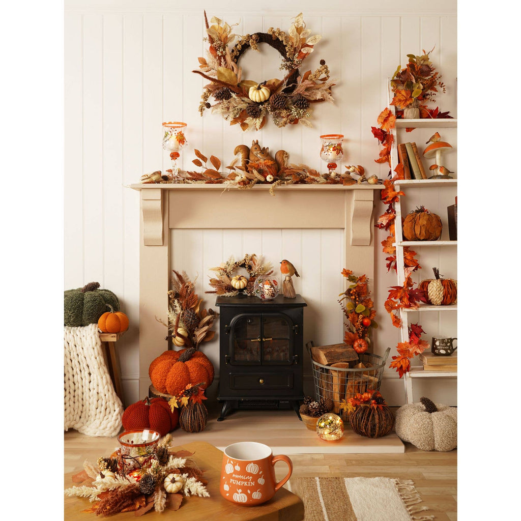 Mug Hello Autumn - Marron