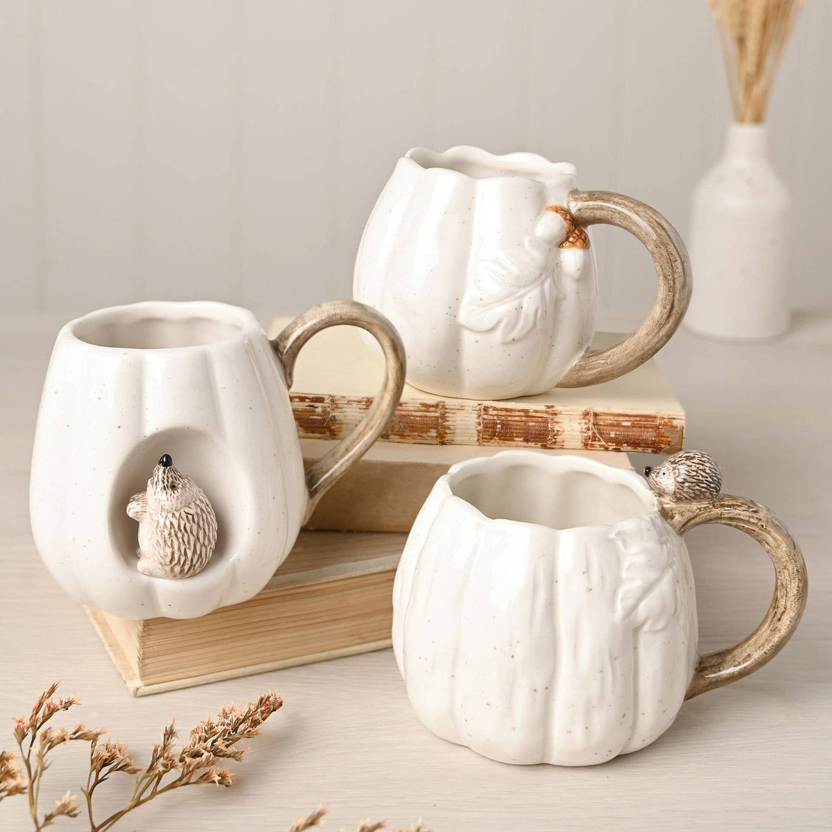 Mug Citrouille avec Hérisson