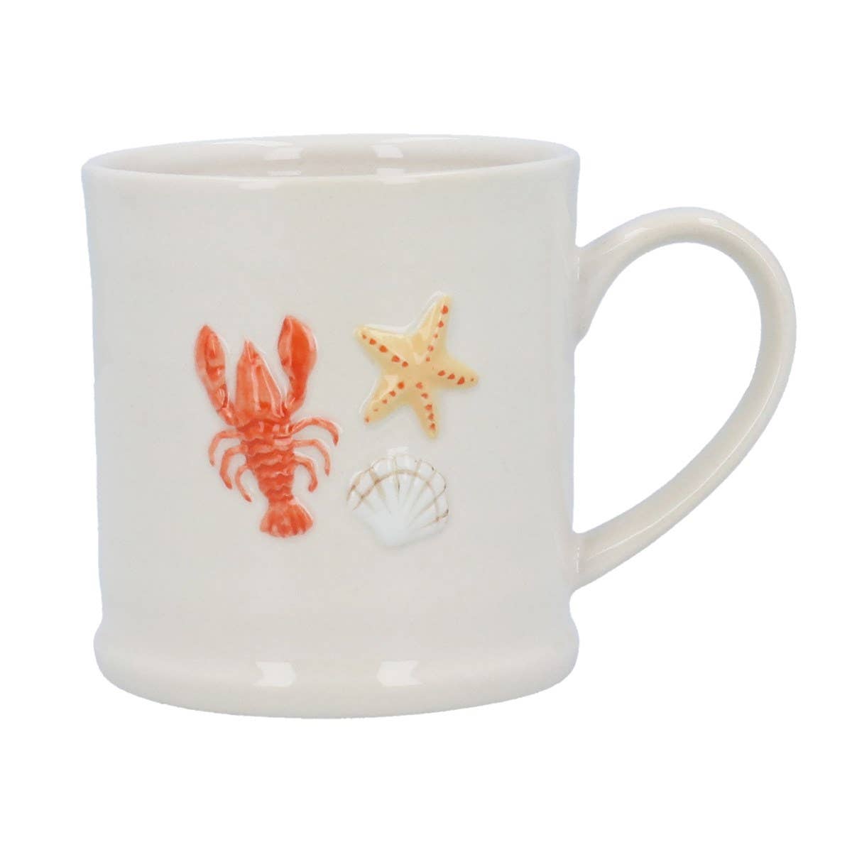 Mug en grès à motif homard