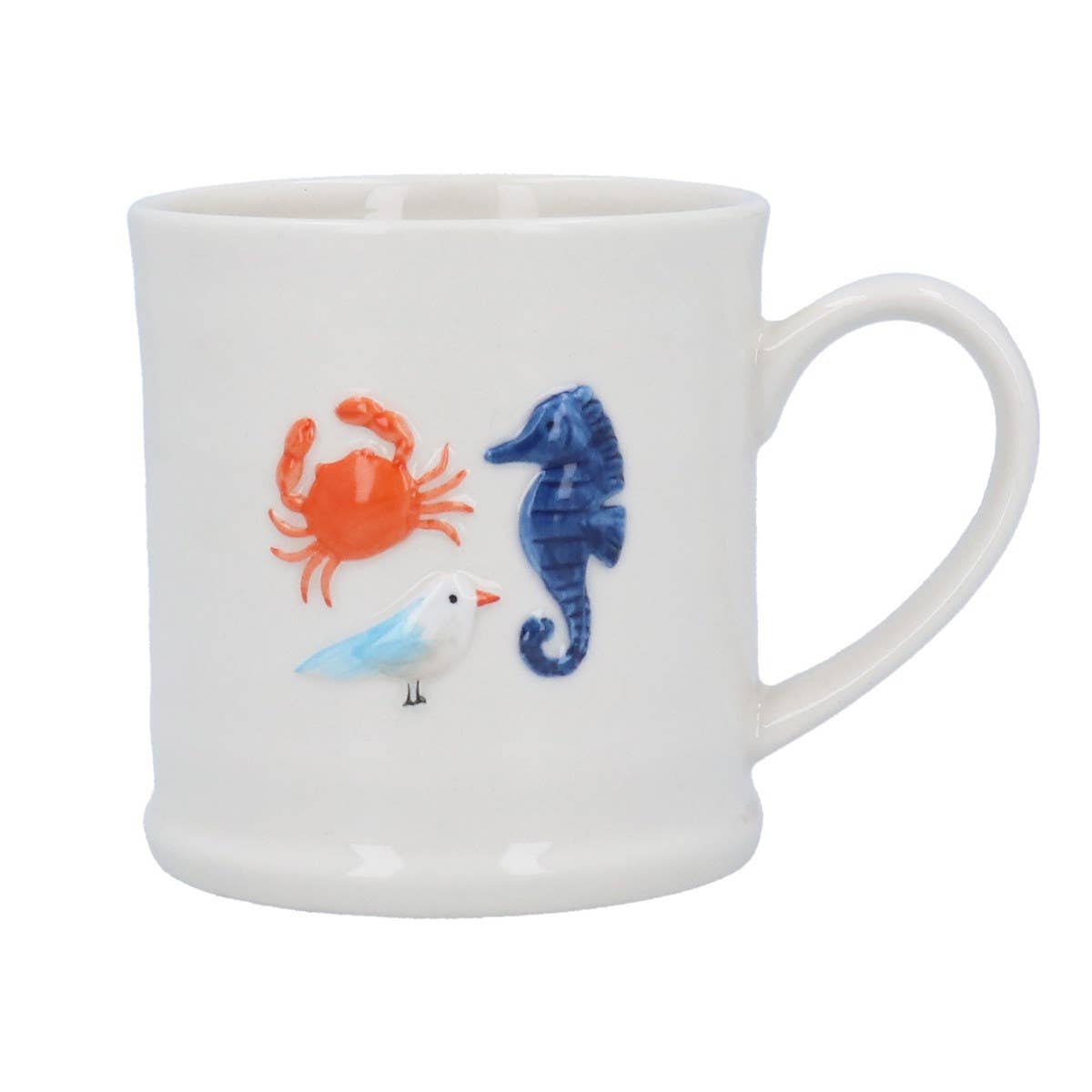 Mug en grès à motif de crabe
