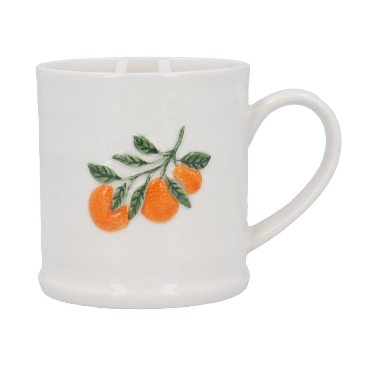 Mug en grès Orange Branch