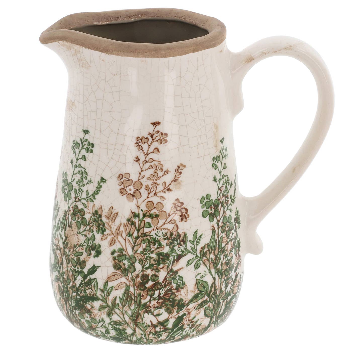Vase cruche jardin naturel