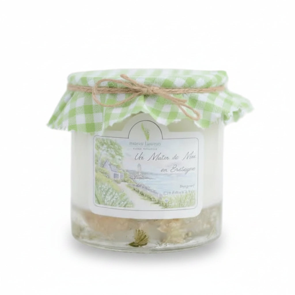 Bougie artisanale “Un matin de Mai en Bretagne” – parfum muguet