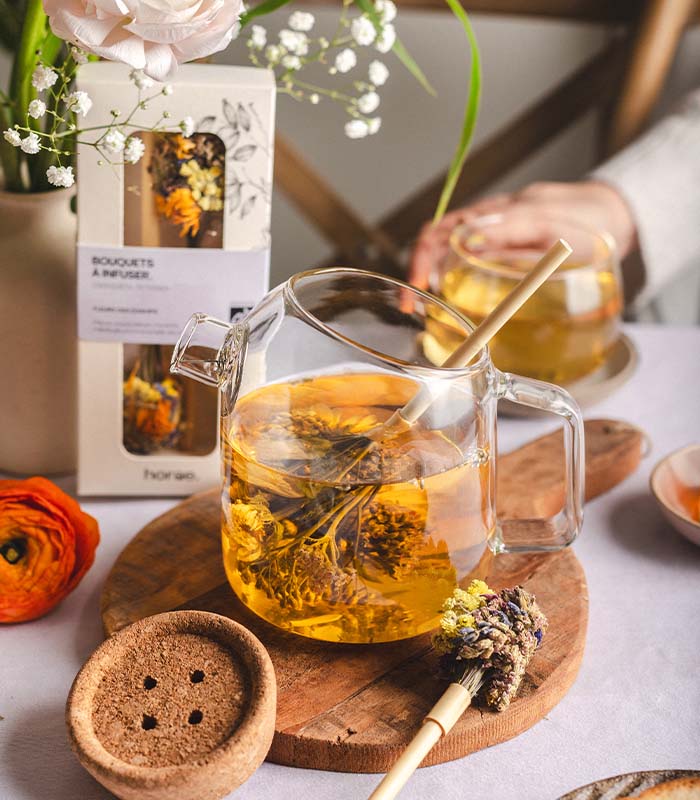 2 bouquets à infuser Fleurs des Champs Bio