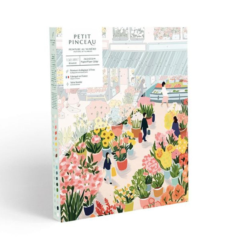Peinture aux numéros - Flower market