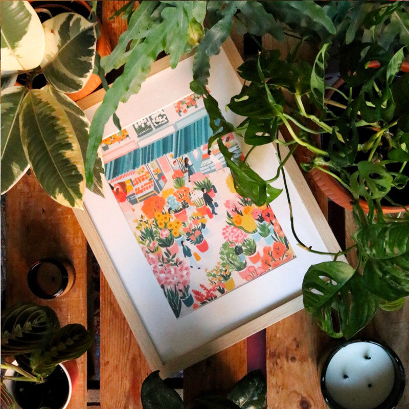 Peinture aux numéros - Flower market
