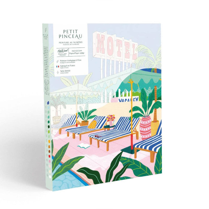 Peinture aux numéros - The Motel pool