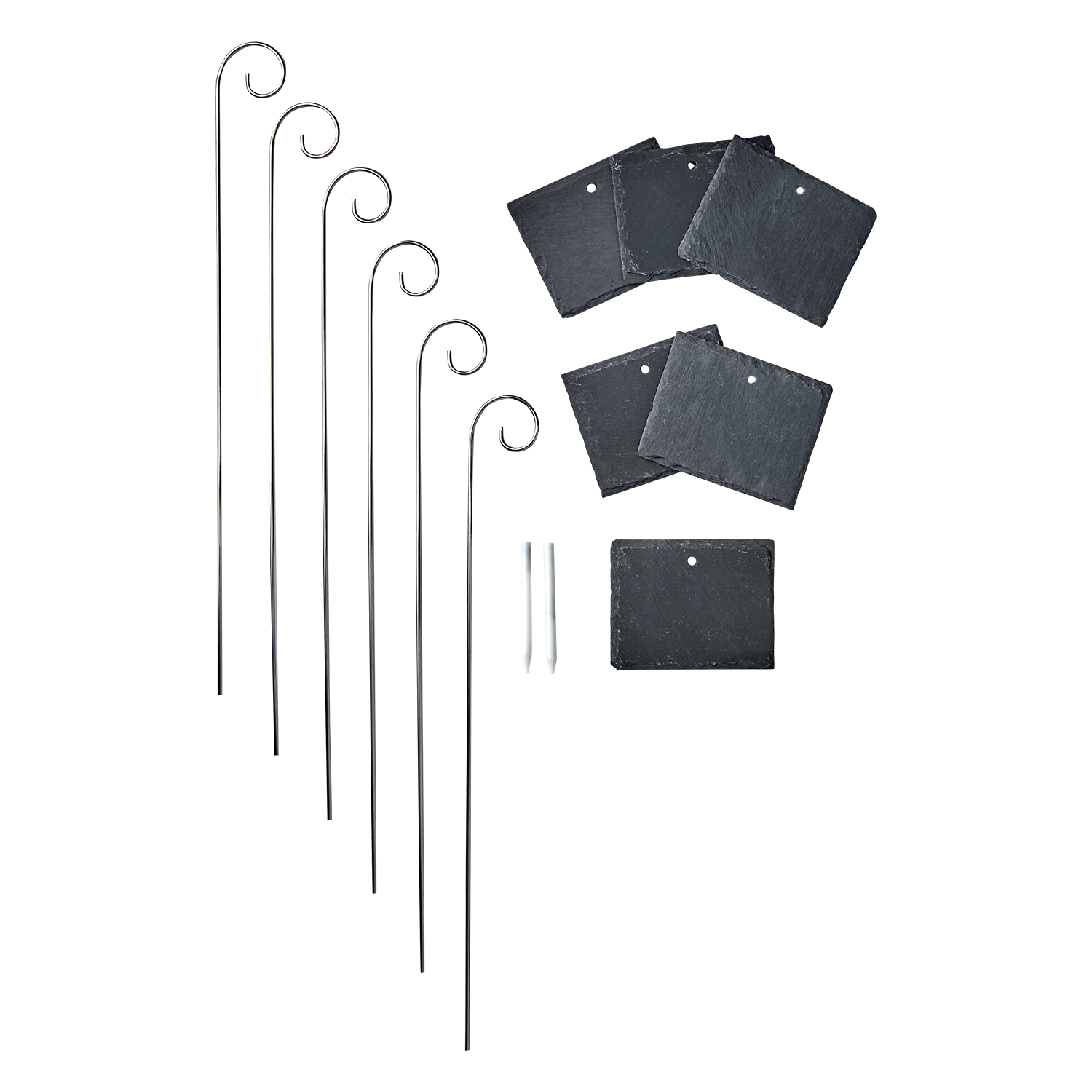 Etiquette de jardin, lot de 6