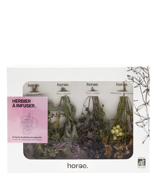 Coffret l'Herbier, 8 bouquets à infuser