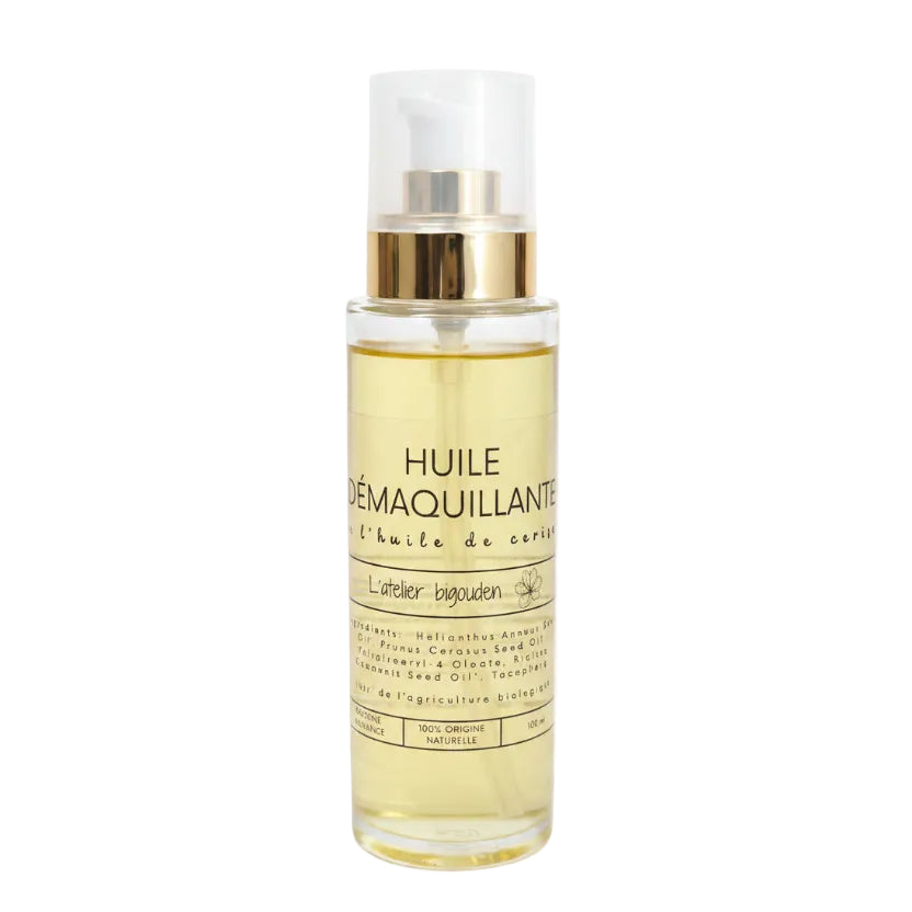 Huile démaquillante douce naturelle – 100 ml – L’Atelier Bigouden