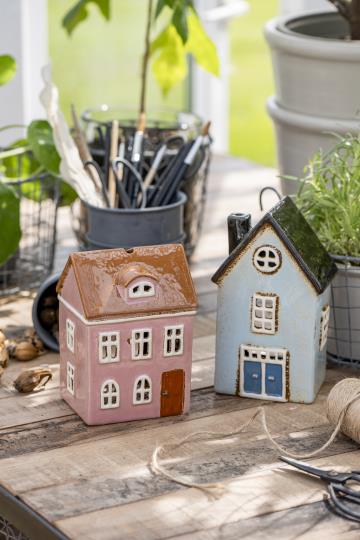 Maison photophore Nyhavn bleue