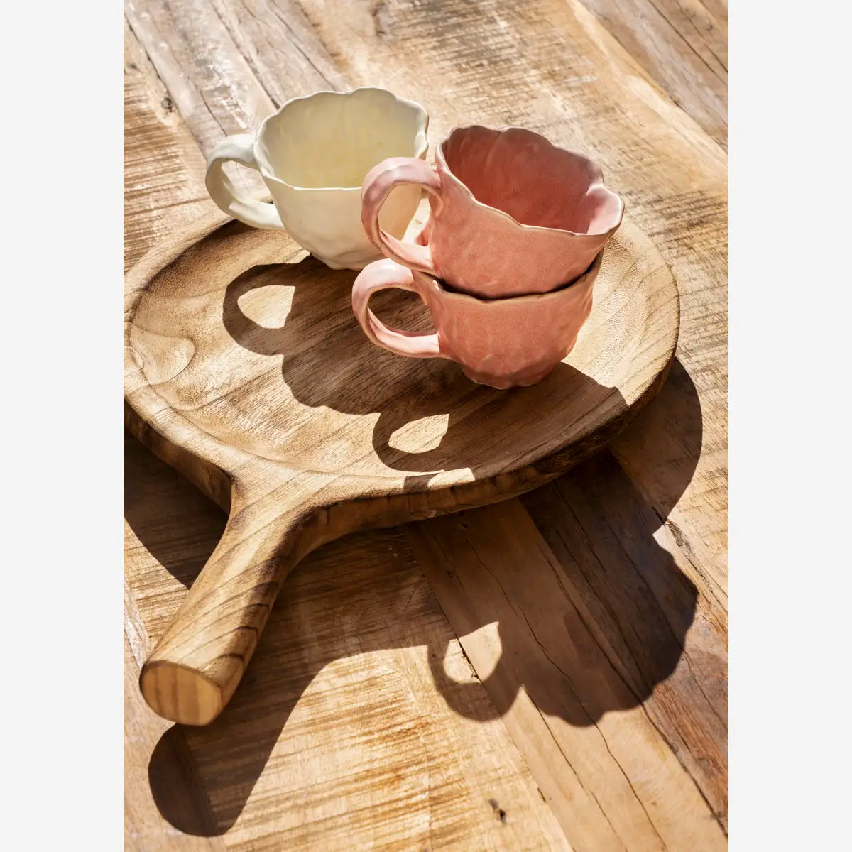 Mug en grès - coloris pastel