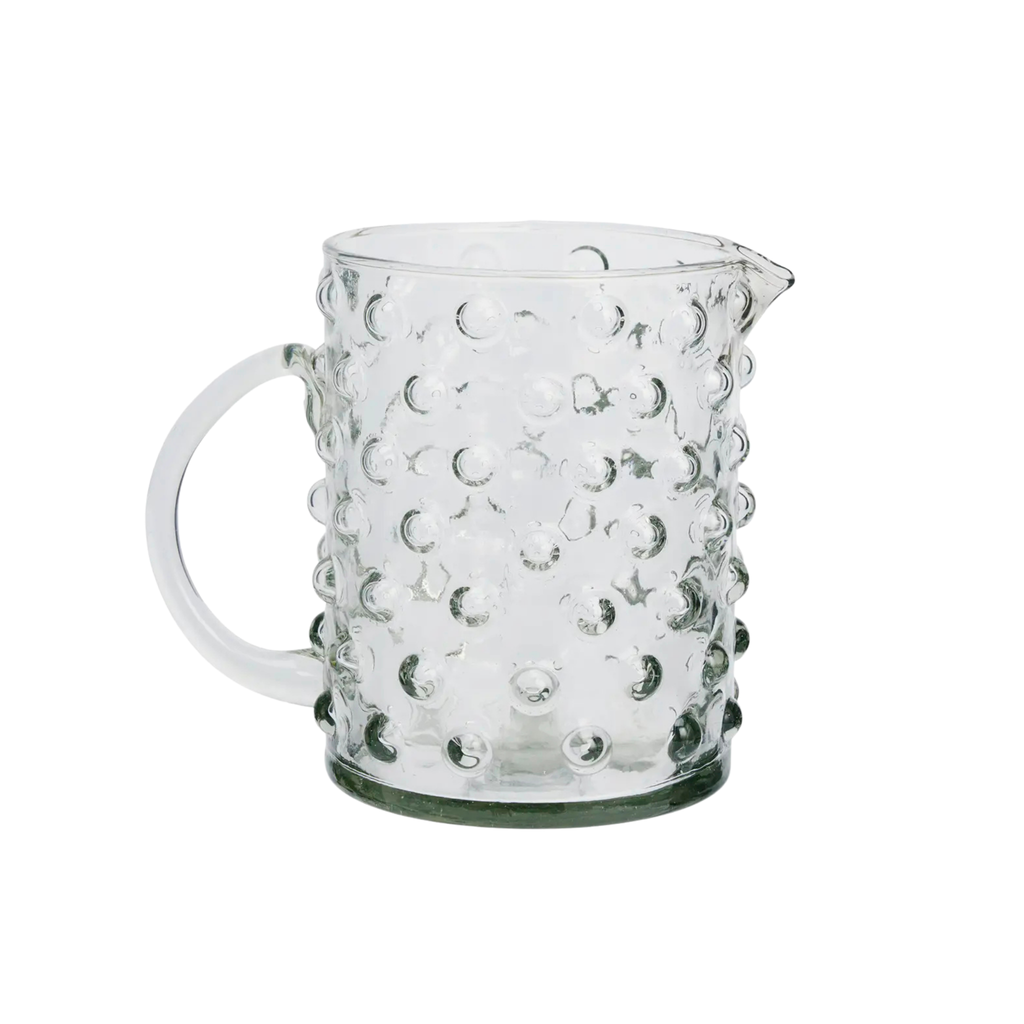 Carafe en verre soufflé
