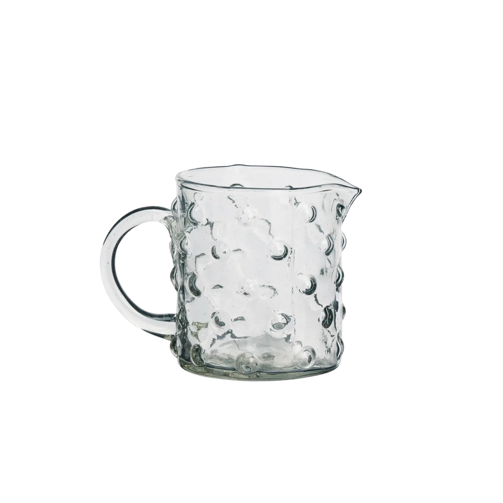 Pot à lait en verre soufflé