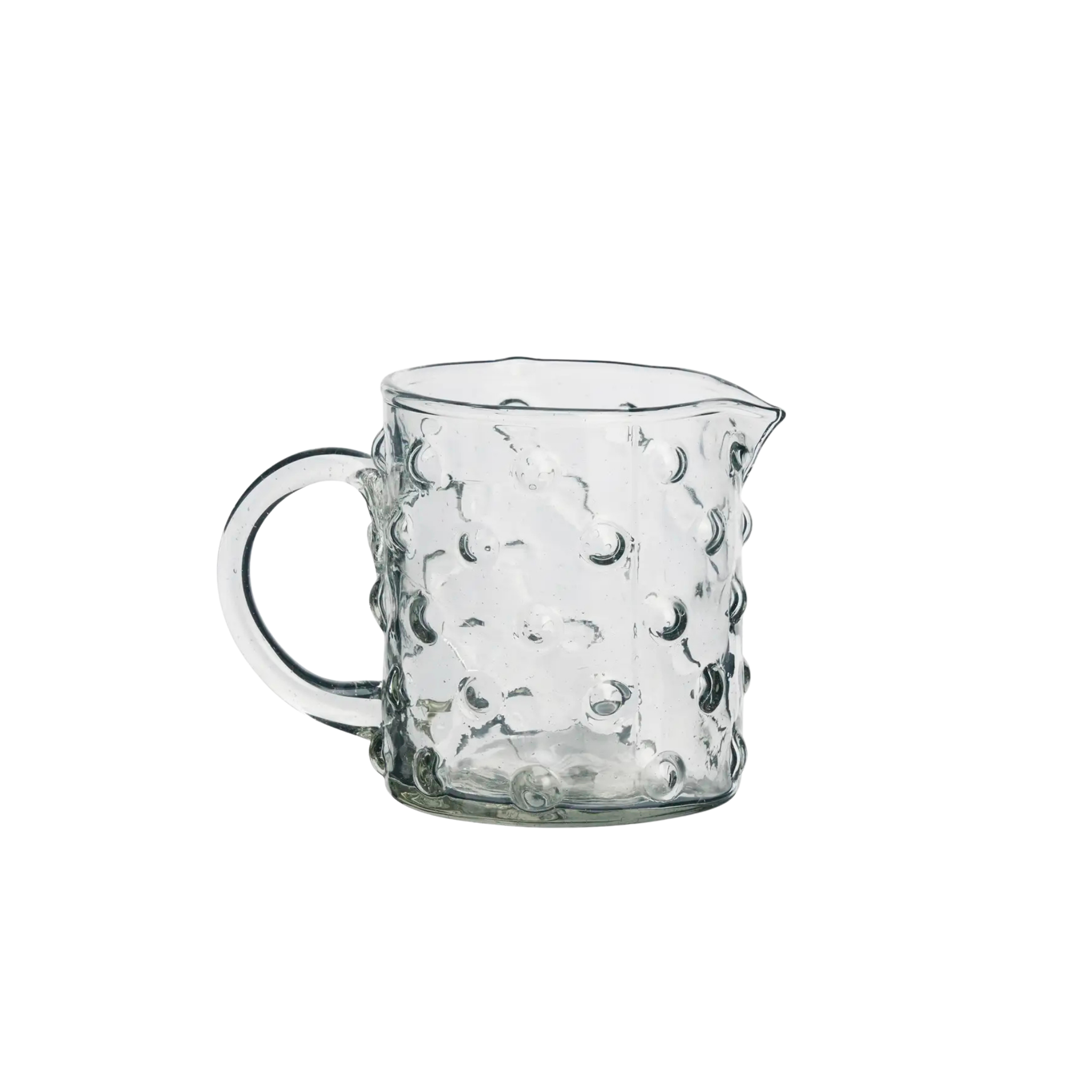 Pot à lait en verre soufflé