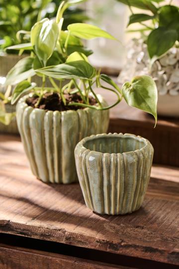 Cache-pot Dusty Green
