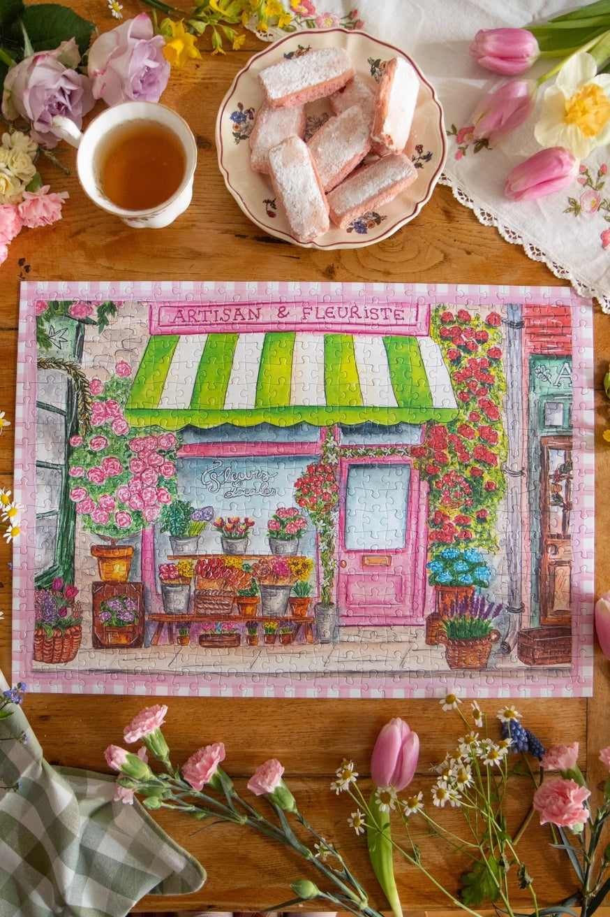 Puzzle 500 pièces Chez le Fleuriste de Carofromwoodland