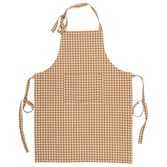 Tablier Vichy Terracotta