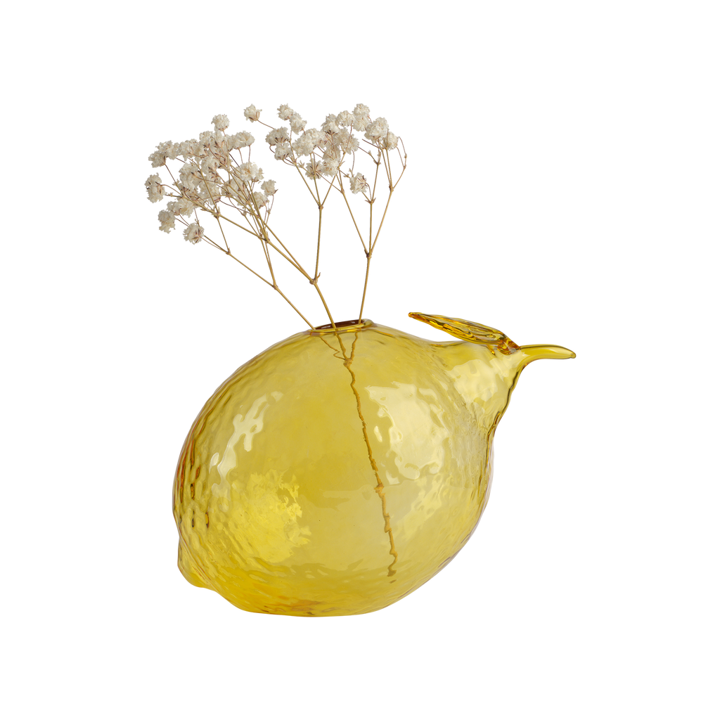 vase lemon
