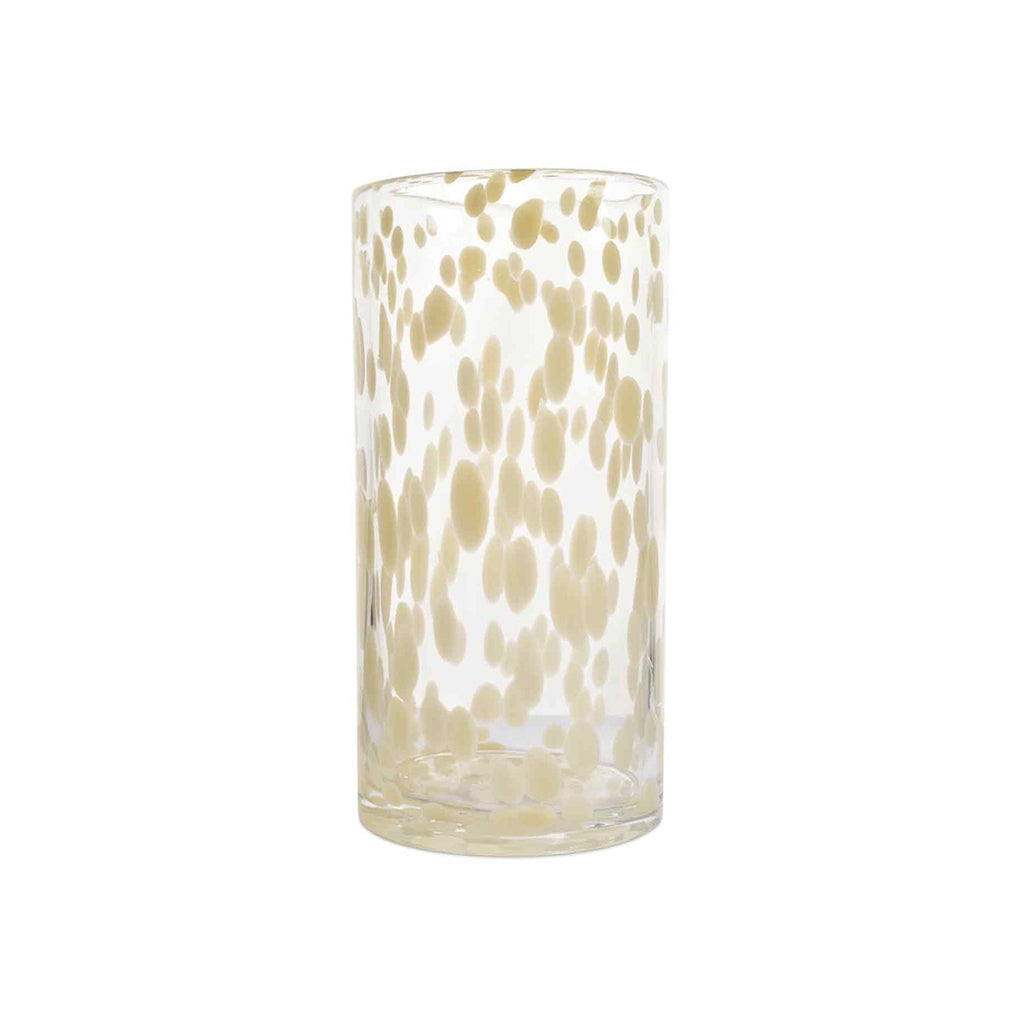 Vase tube léopard
